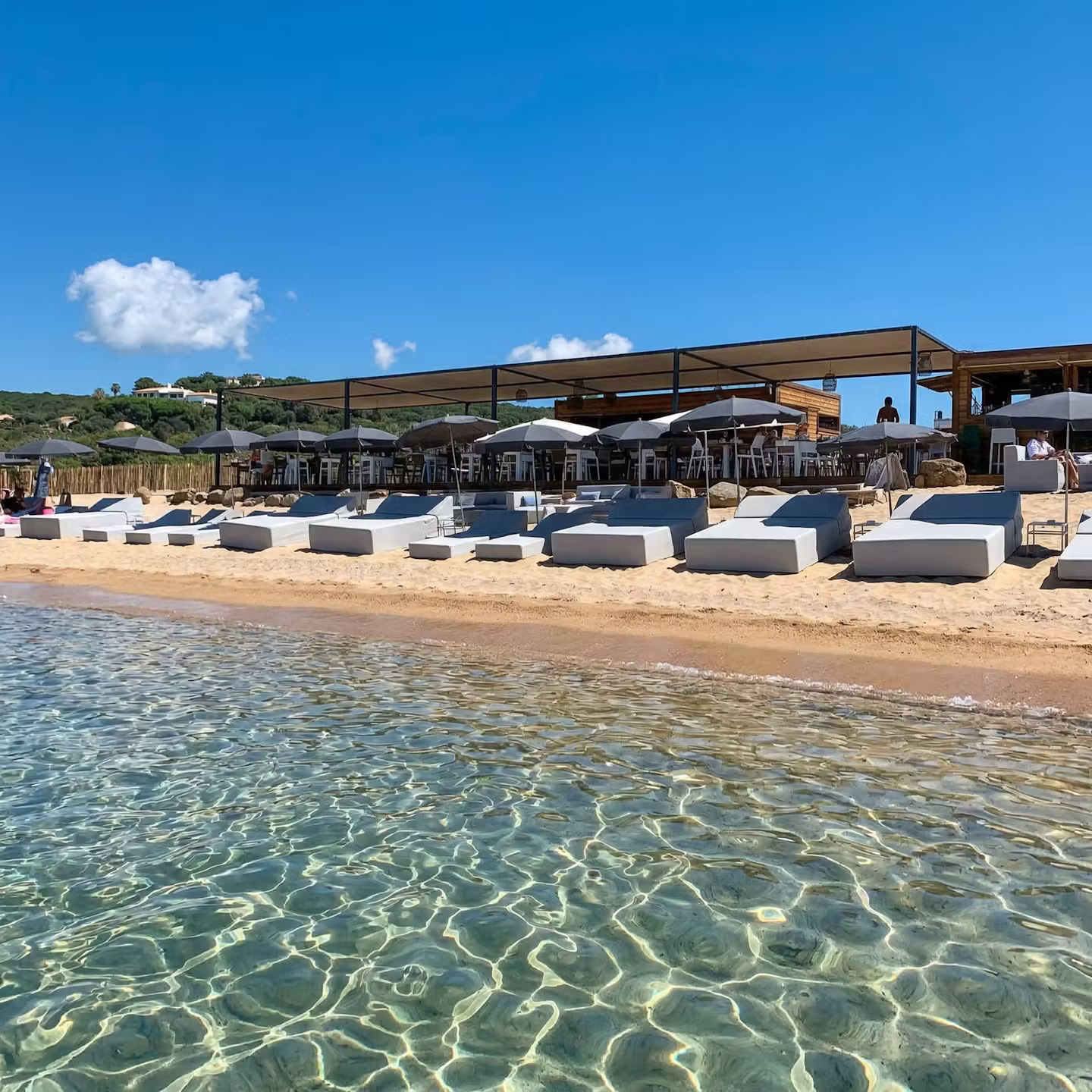 journée cata paillote dans le golfe d'Ajaccio